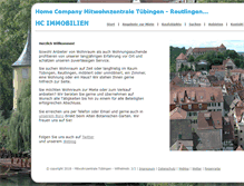 Tablet Screenshot of mitwohnzentrale-tuebingen.de